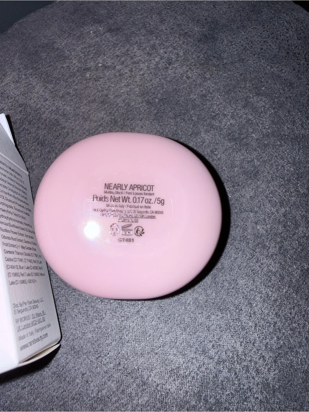 Rare Beauty Stay Vulnerable Melting Blush — Nearly Apricot Peach-Pink